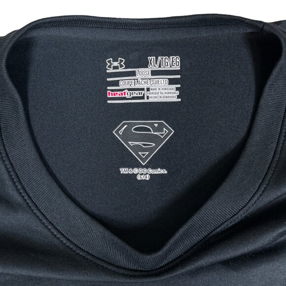Under Armour Heatgear Superman Loose Fit Shirt Men’s Size XL - Picture 6 of 12
